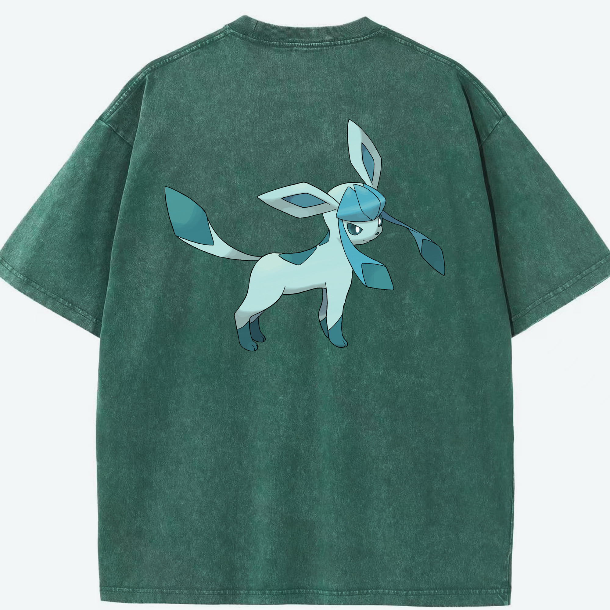 （画像用） ポケットモンスター Pokémon 綿100% ヴィンテージ風 半袖Tシャツ（背面プリント）
